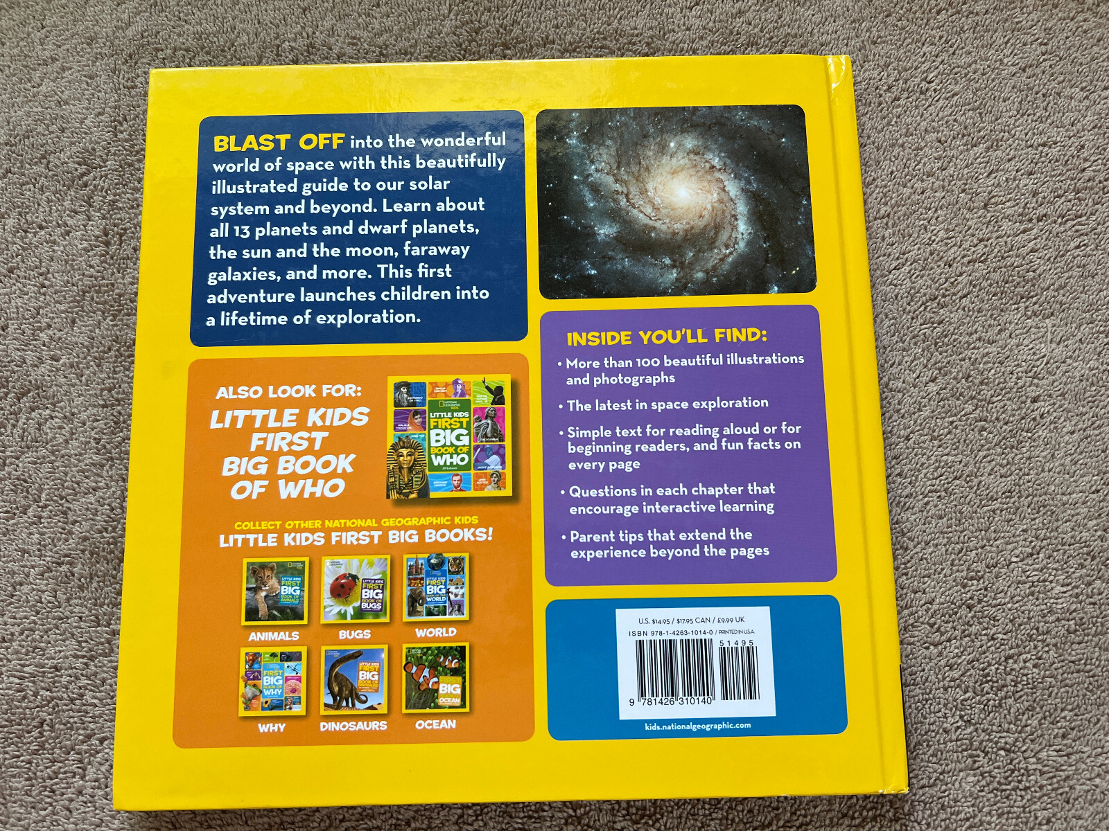 National Geographic: Little Kids First Big Book of Space by Catherine Hughes