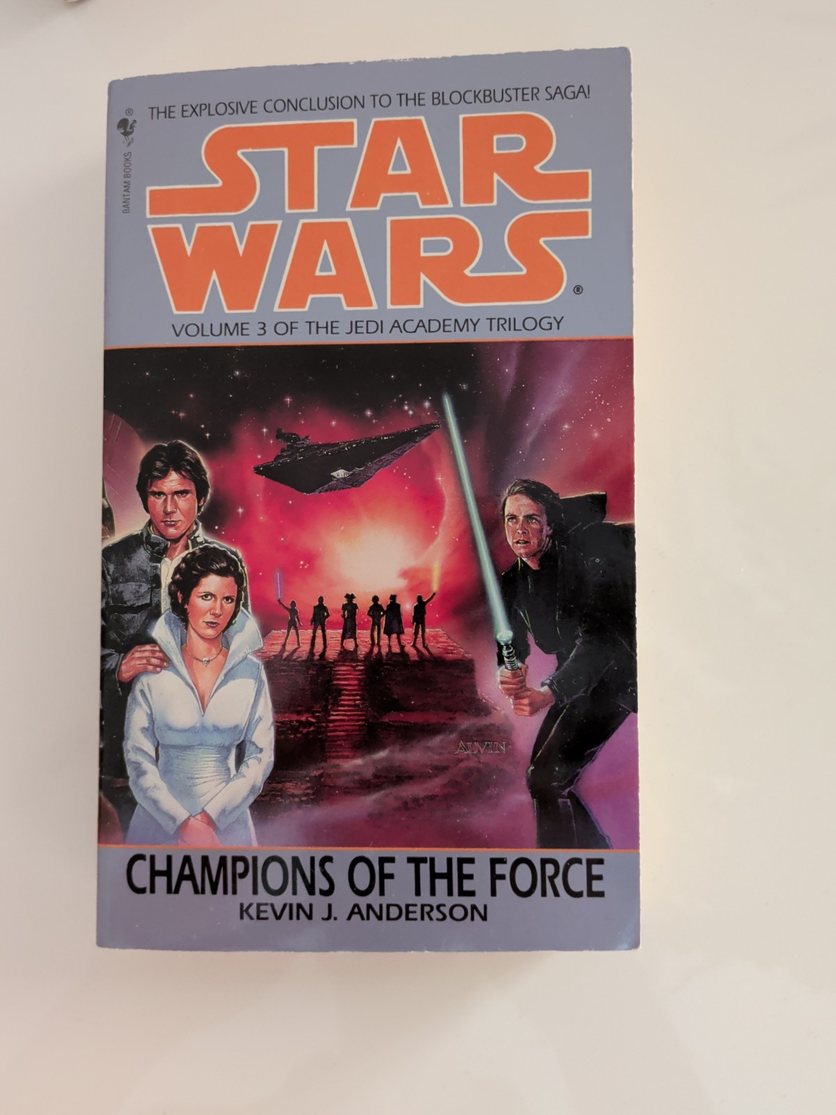 Star Wars: The Jedi Academy Trilogy by Kevin J Anderson (Books 1-3)