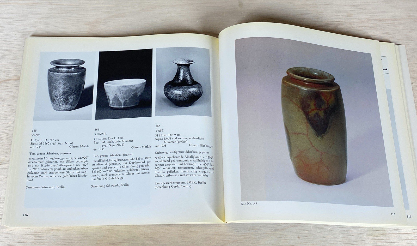 WMF Glass, Ceramic, Metal 1925-1950 Artistic Design Photobook GERMAN Language PB