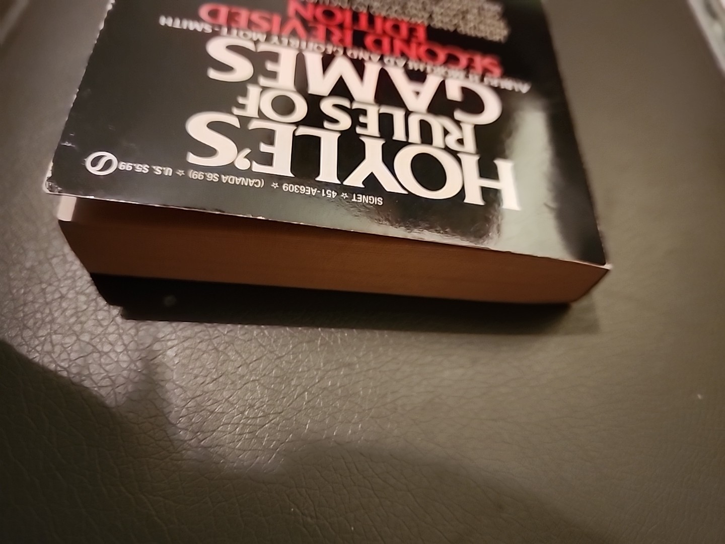 Hoyle’s Rules of Games by Geoffrey Mott-Smith and Albert H Morehead (1946, Mass)