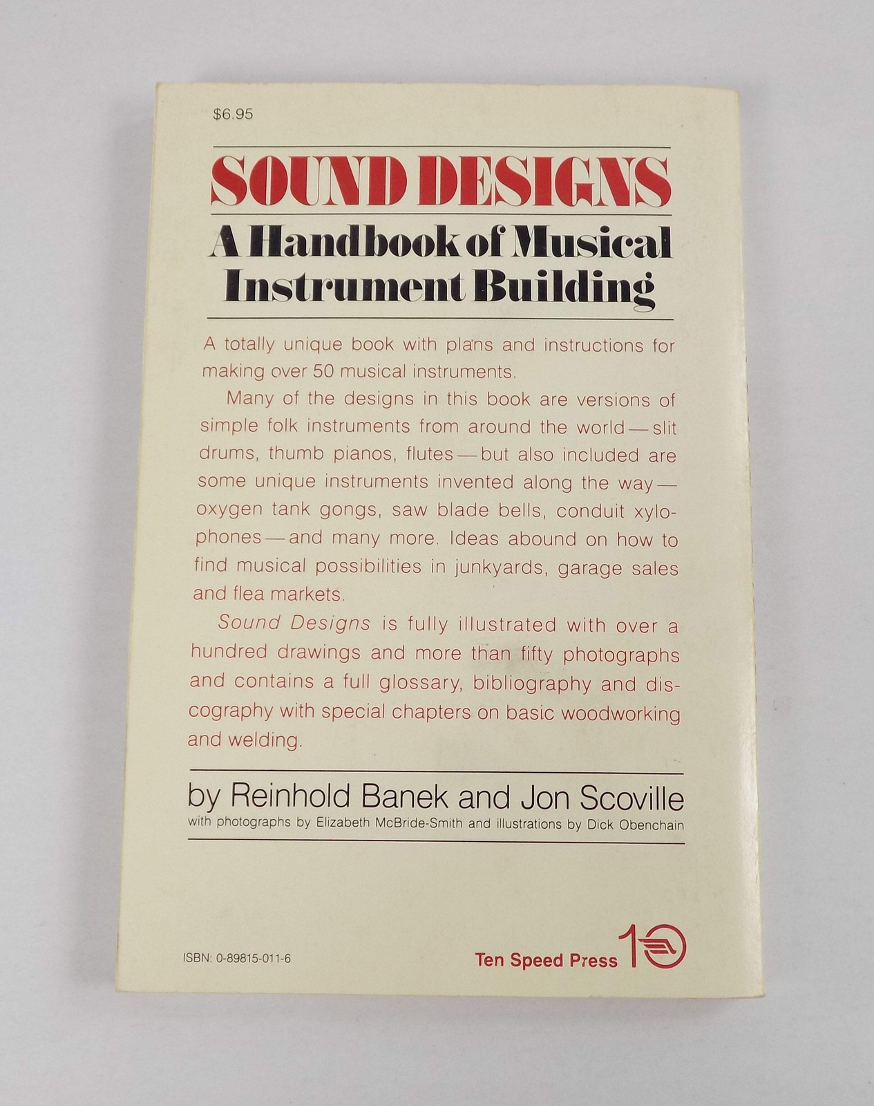 Sound Designs by Reinhold Banek · Ten Speed Press · 1980