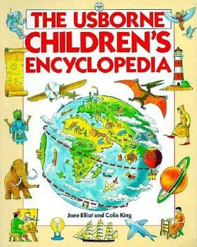 The Usborne Childrens Encyclopedia (Usborne Encyclopedia) – Paperback – GOOD