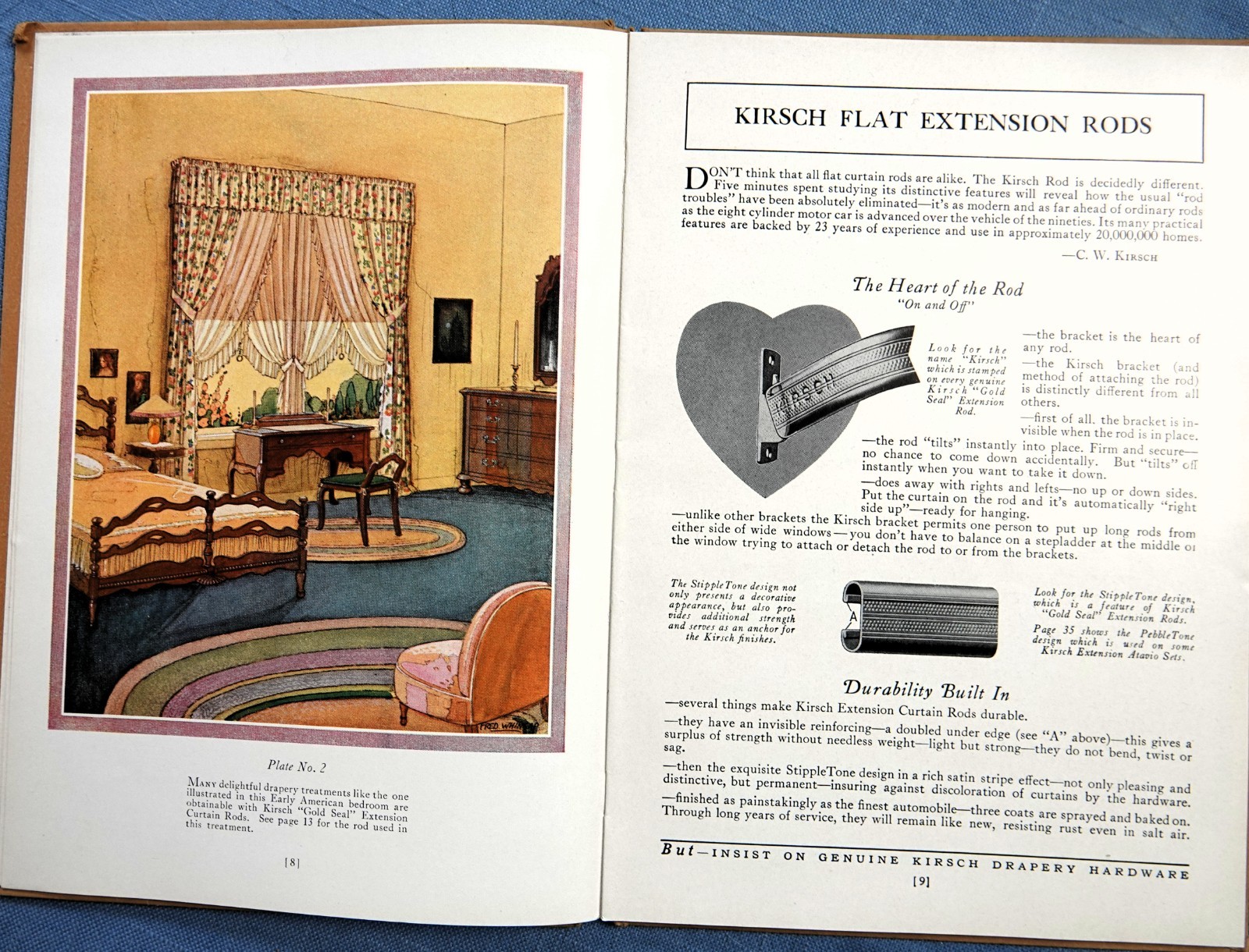 HOW TO DRAPE YOUR WINDOWS BY C. W. KIRSCH, 1930 HC
