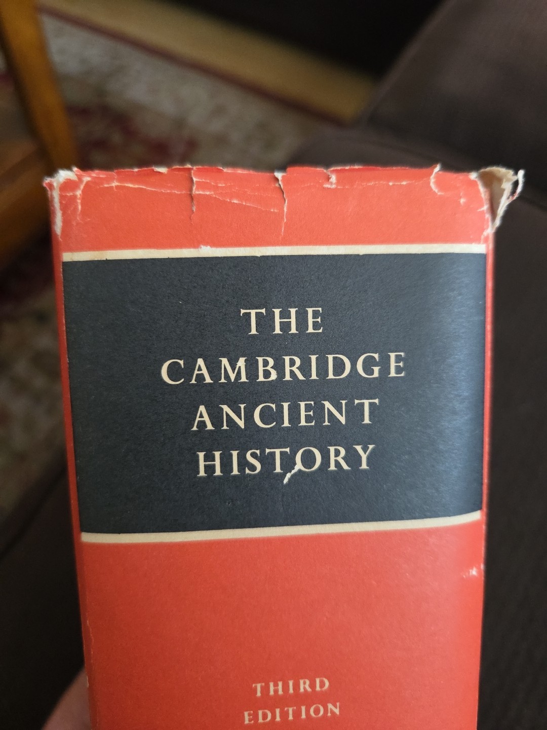 The Cambridge Ancient History Volumes 1 & 2 Parts 1 & 2 Vintage 1970 HCDJ W/Maps