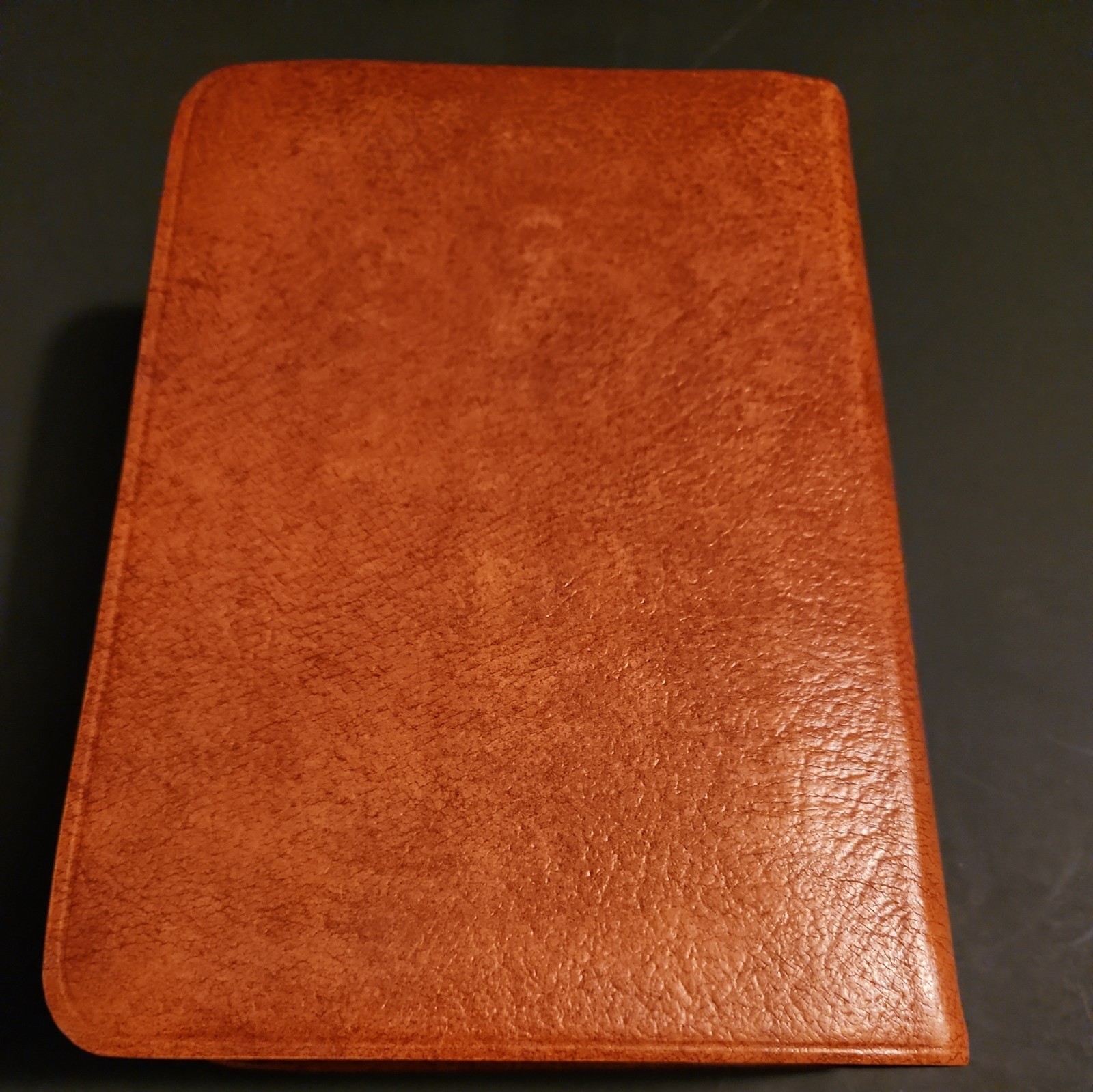 1981 quadruple Combination Indexed Brown Bendable Leather vg condition