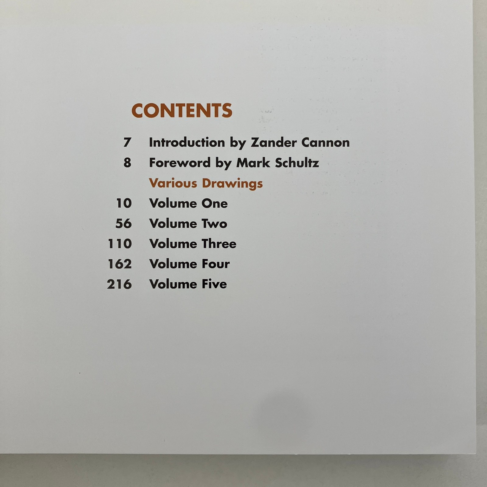 Mark Schultz Portfolio Complete Various Drawings 2015 First Printing HC Flesk