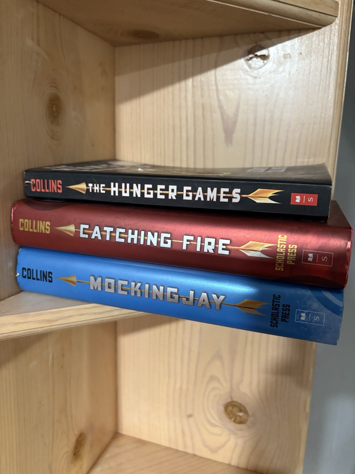 Suzanne Collins The Hunger Games Trilogy Scholastic Press Dust Jacket