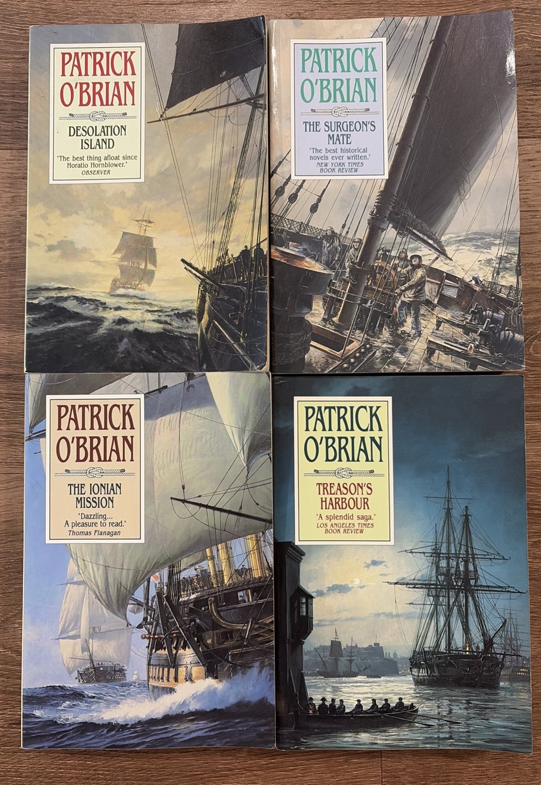 Patrick O’Brian Aubrey Maturin Series Lot 15 Matching Norton PB Books VG