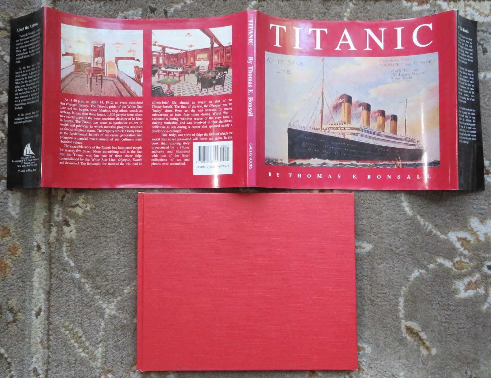 5 books Exploring the Titanic by Robert D. Ballard, T is for Titanic, Titanicat