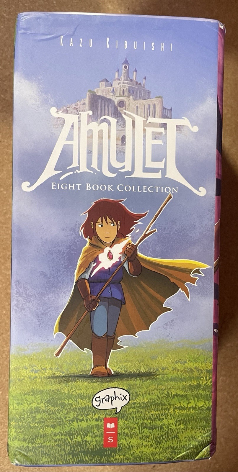 AMULET Kazu Kibuishi #1-8 Box Set Collection, Graphic Scholastic, 1st Edition