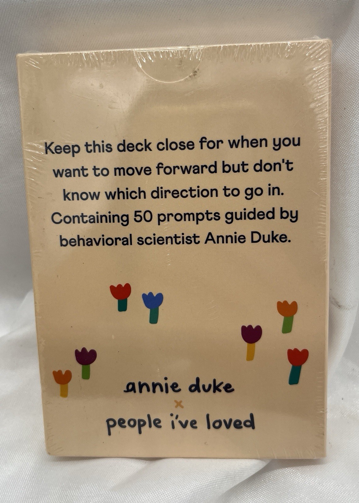How to Decide – A Deck to Help with the Hard Choices Cards New Sealed Annie Duke