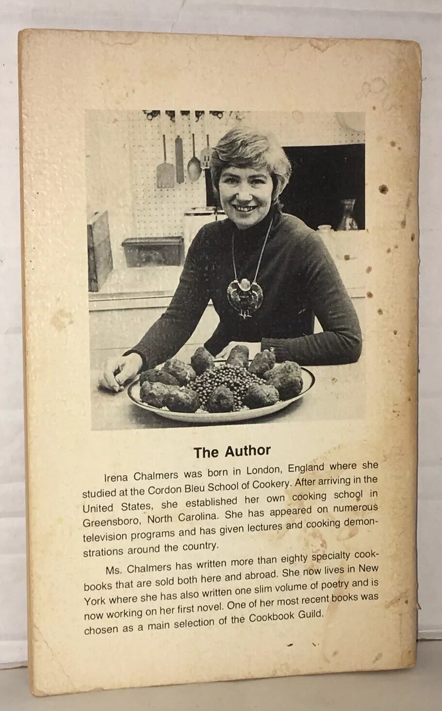 Ice Cream by Irena Chalmers, 1974, Potpourri Press – Scarce HTF Vintage Cookbook
