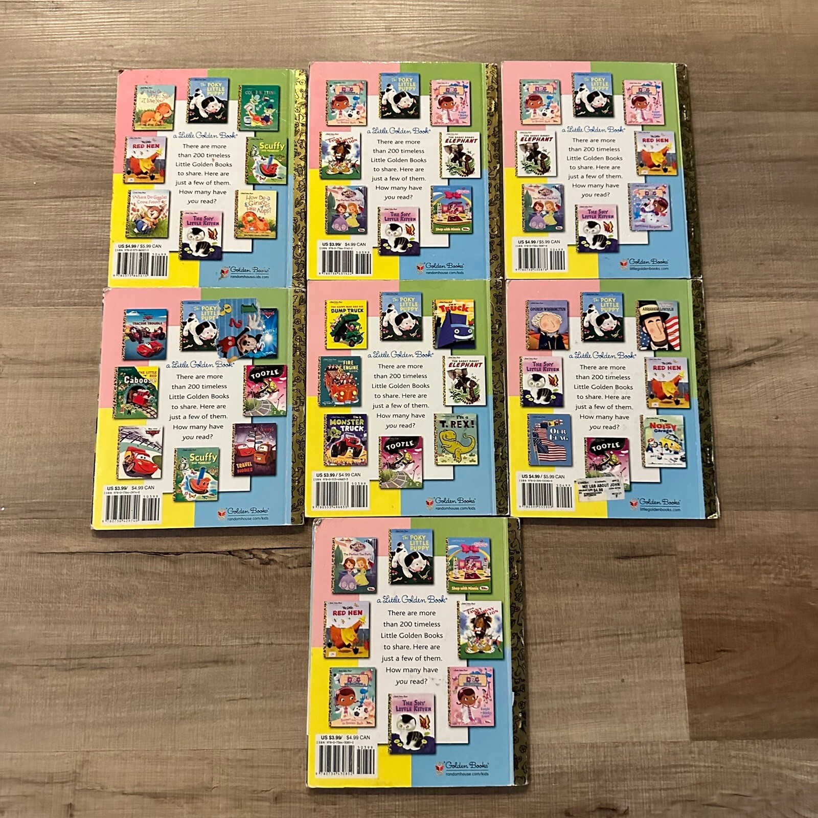 Little Golden Books Mixed Lot of 14 Vintage 1990’s -2000’s Good Condition
