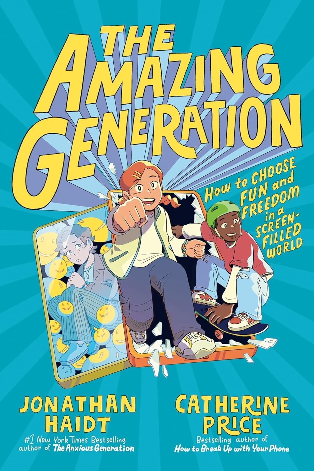The Amazing Generation by Jonathan Haidt and Catherine Price (2025, Paperback)