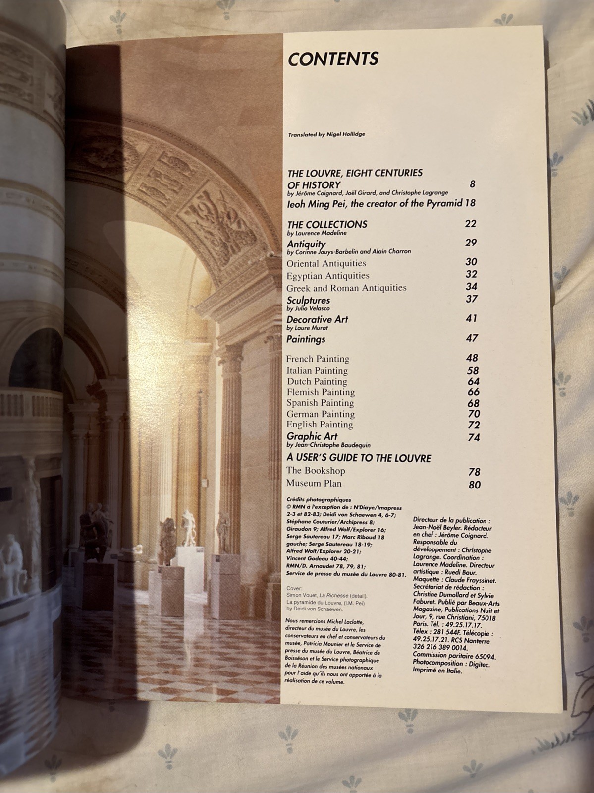 The Grand Louvre The Museum and Its Collections BeauxArts M1584 82 pages