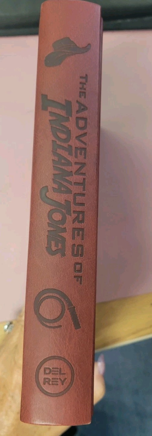 Rare – THE ADVENTURES OF INDIANA JONES 3 Novels Deluxe Collectible Leather Bound