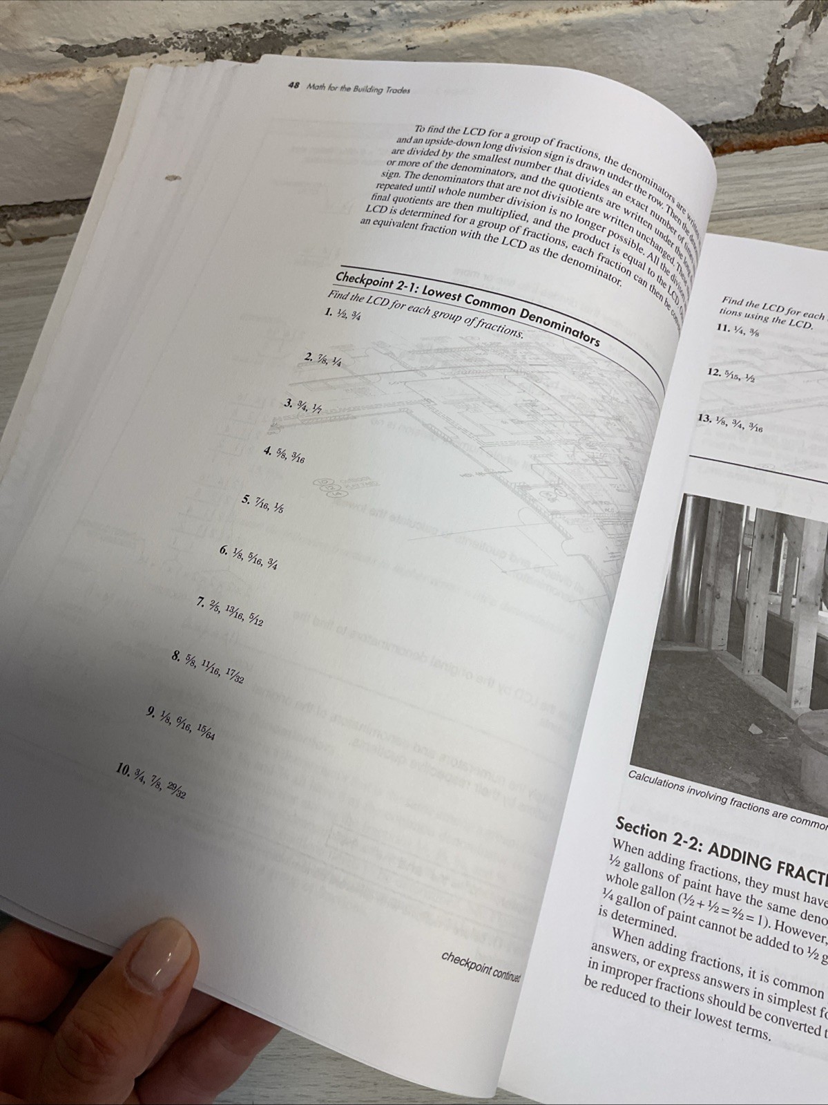 MATH FOR THE BUILDING TRADES By Atp Staff 2nd Edition 388 Pages