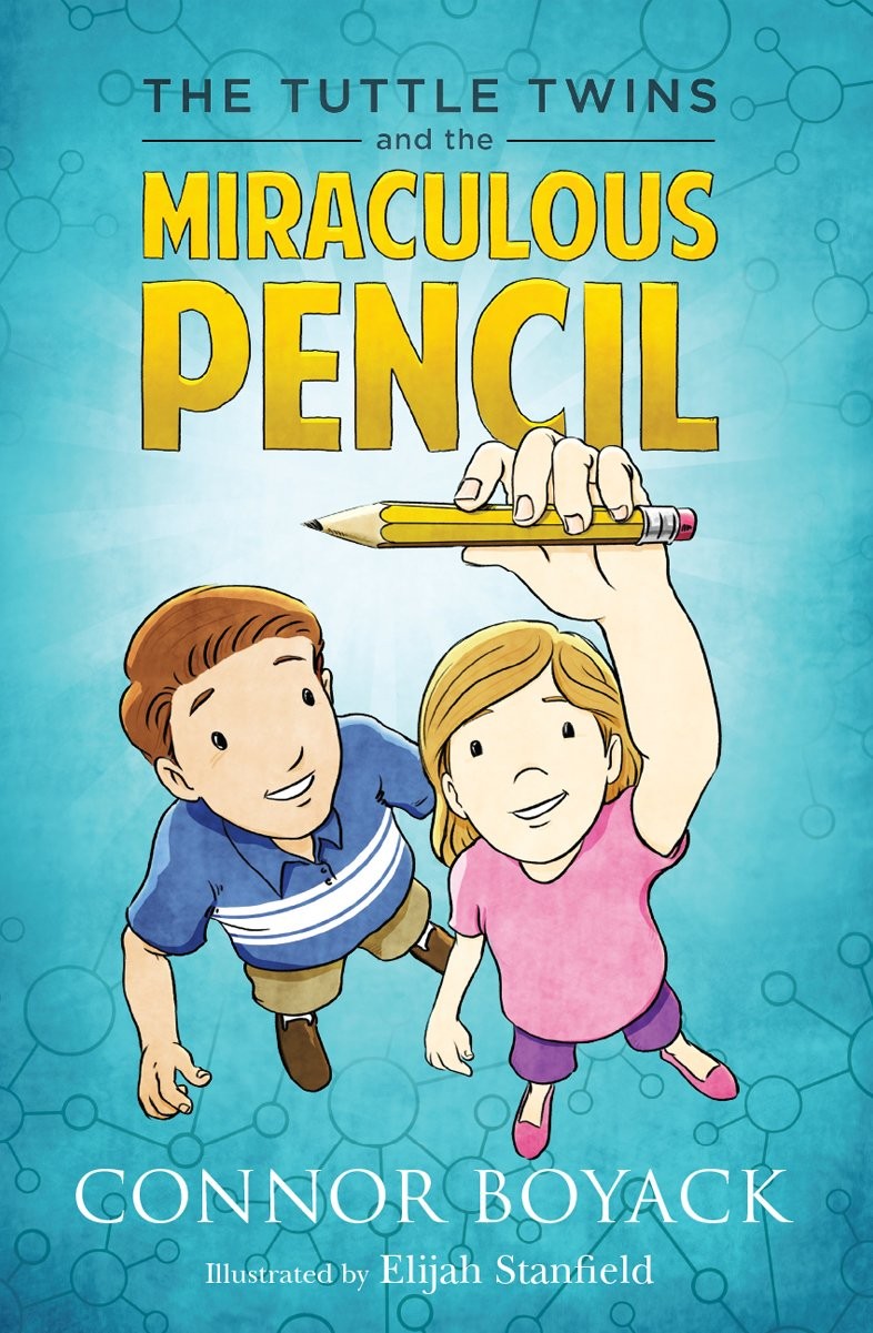 The Tuttle Twins and the Miraculous Pencil – paperback Connor Boyack