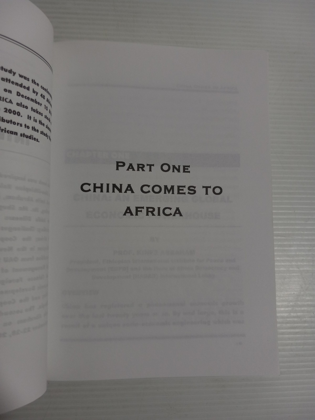 China Comes to Africa The Political Economy and Diplomatic HIstory of China’s…