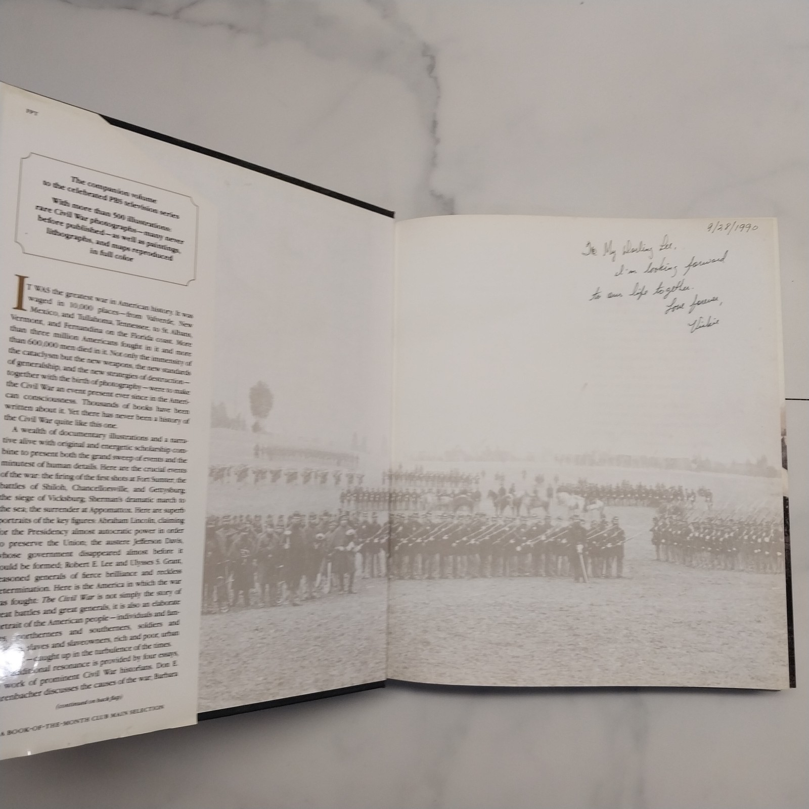 The Civil War an Illustrated History – Ward – 1990 first edition