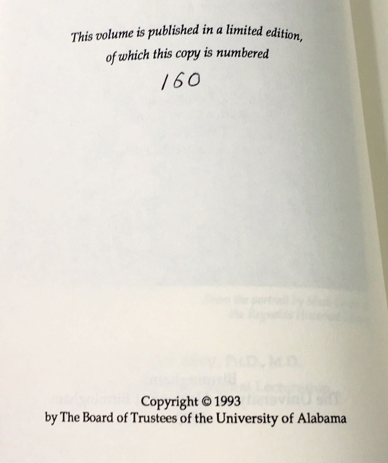The Reynolds Historical Lectures 1980 – 1991 (Hardcover) UAB Medical Lectures