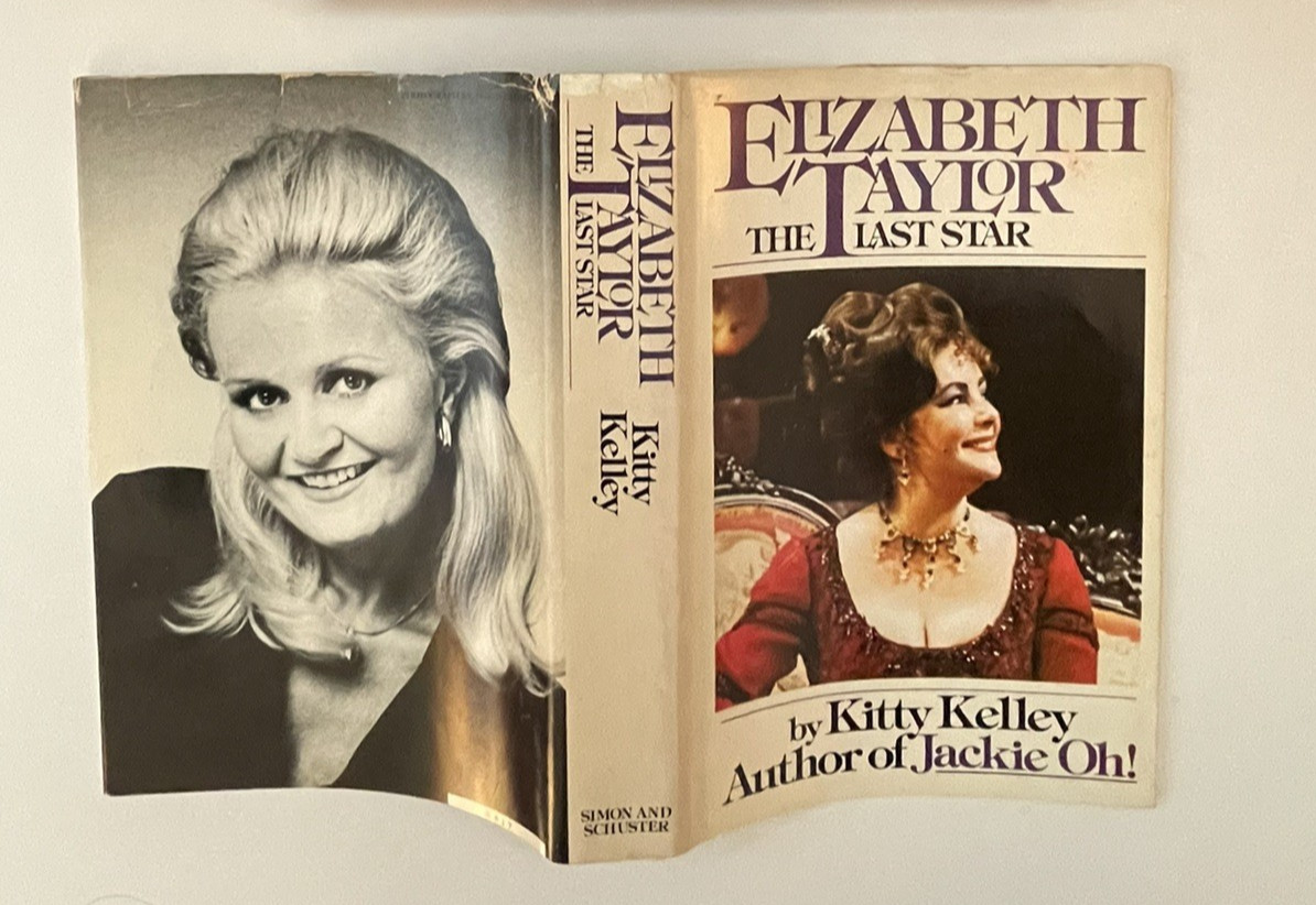 Elizabeth Taylor: The Last Star Kitty Kelly HC DJ Book Club VG
