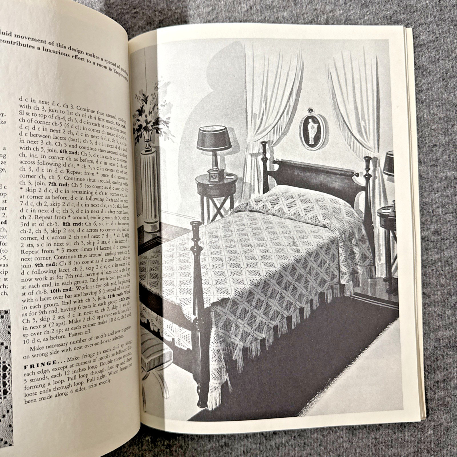 Dover Needlework Series: Crocheting Bedspreads & Patchwork Quilts by Rita Weiss