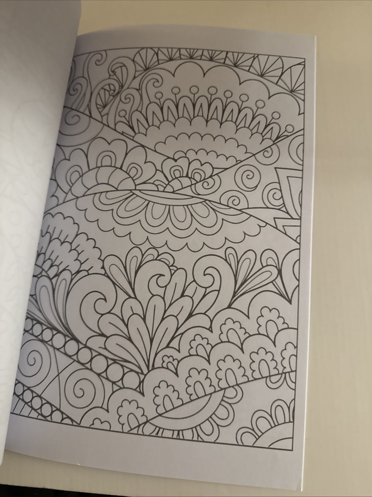 adult coloring book Mindfulness Patterns 8 X 11 1/2 NEW Shipping Included