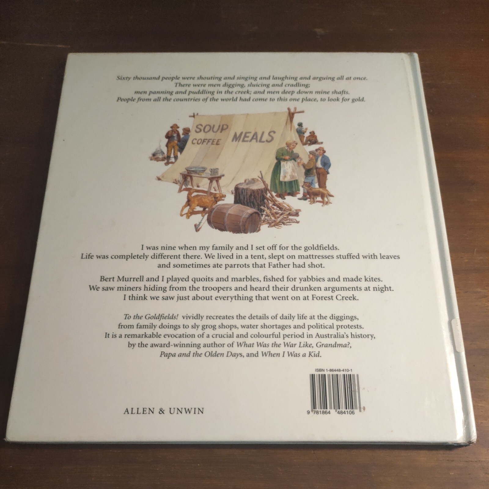 To the Goldfields! By Rachel Tonkin Hardcover Ex Library Illustrated