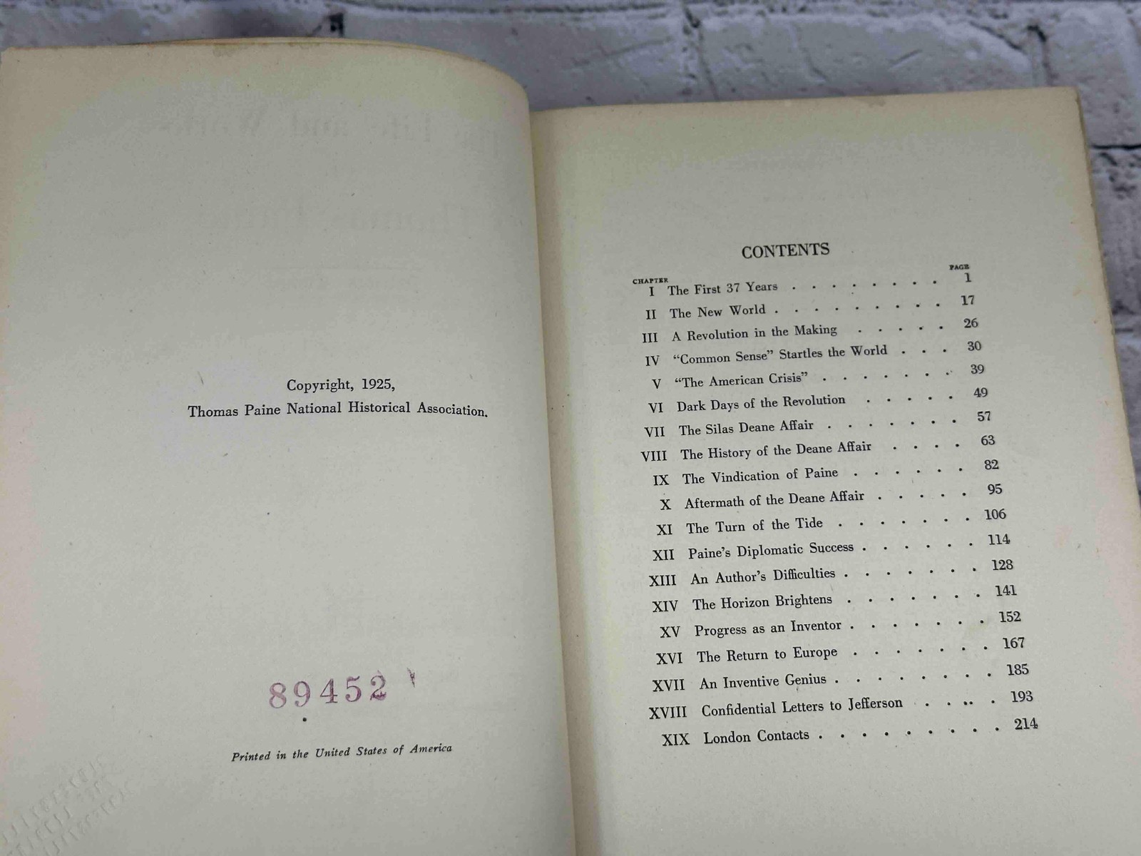 The Life and Works of Thomas Paine (Patriots Edition) [1925]