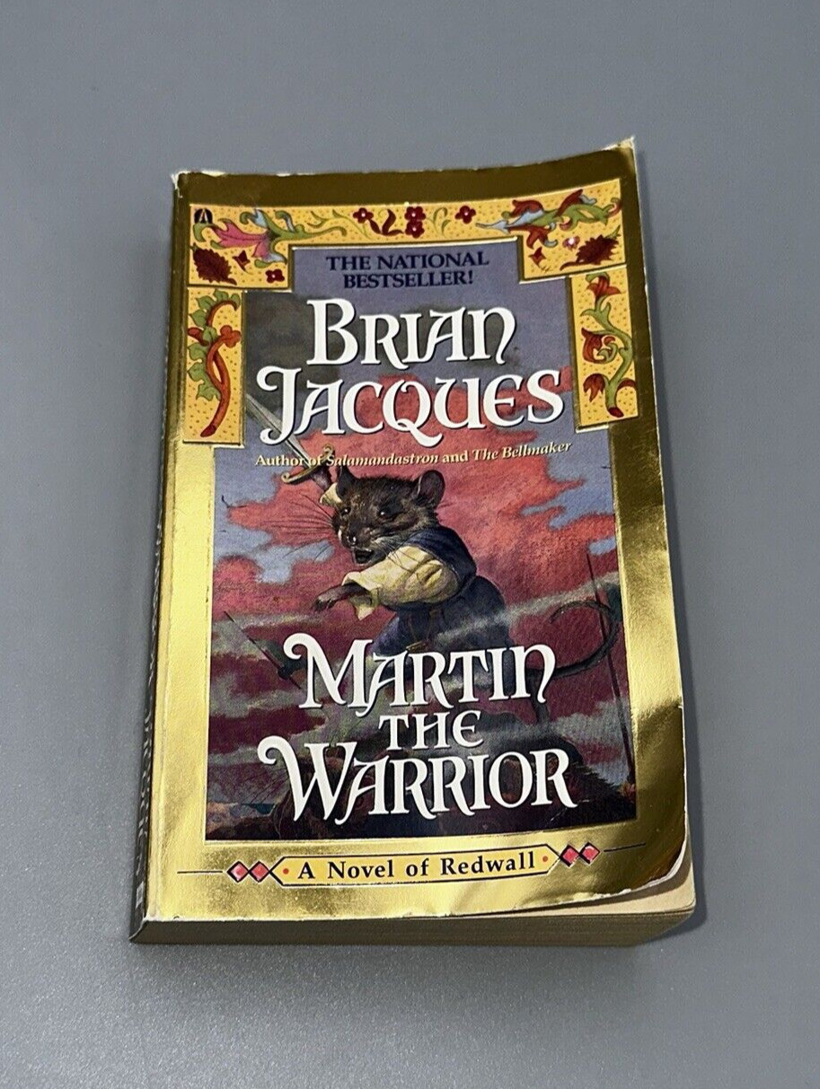Martin the Warrior # 6 Redwall series Jacques, Brian paperback 1995