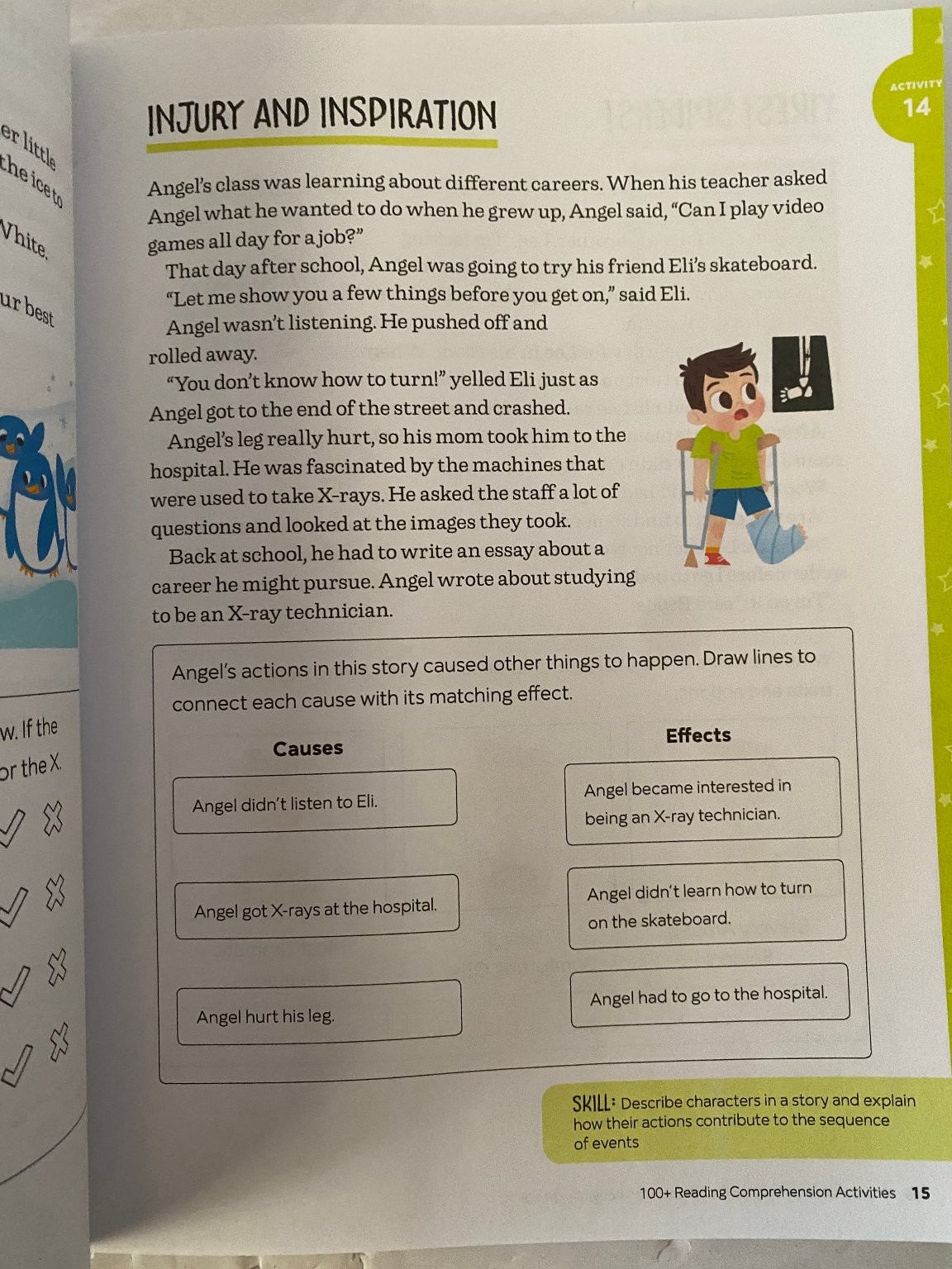 Big Book of Reading Comprehension Activities Grades 2 & 3 Hannah Braun Workbook