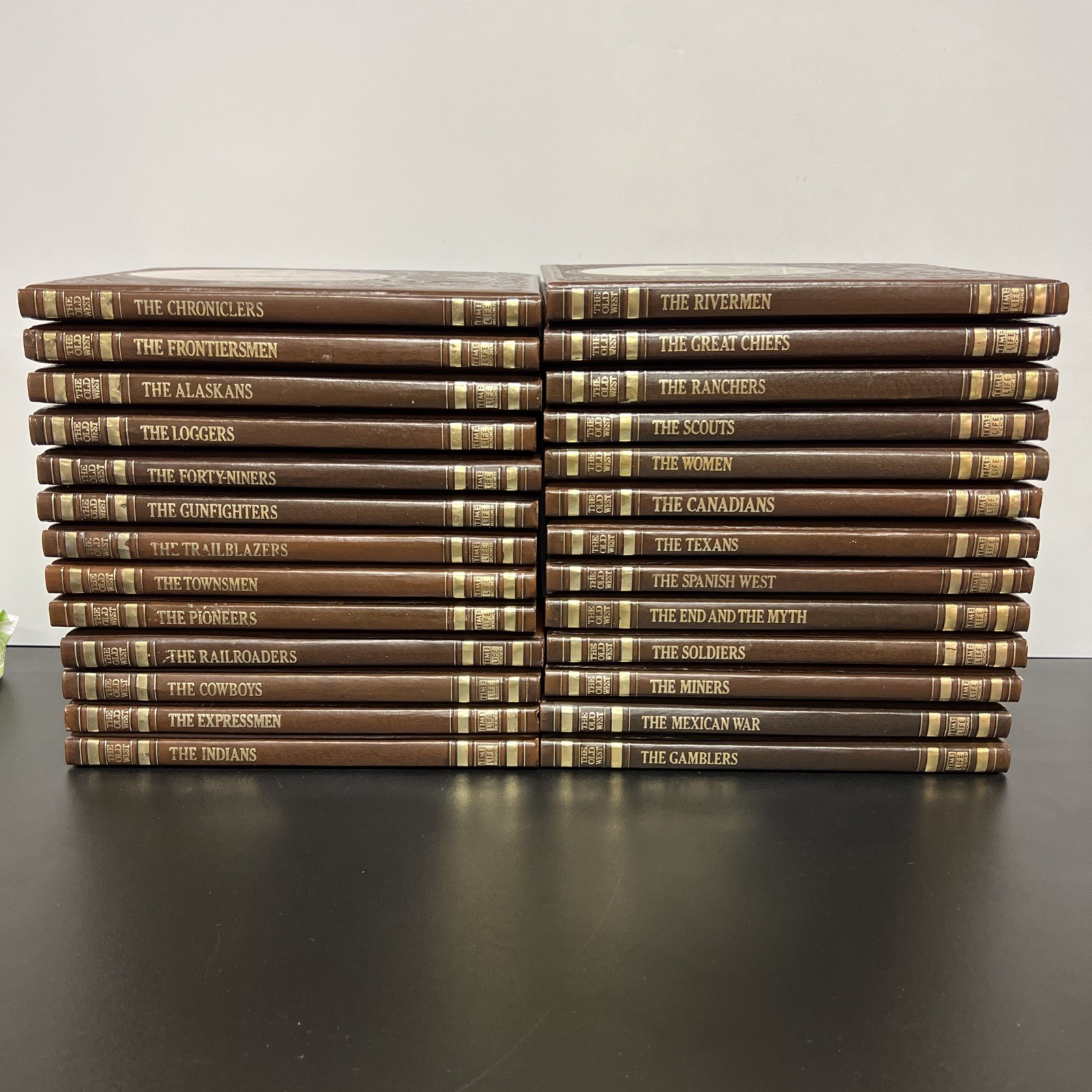 VTG Time Life Books THE OLD WEST Complete Series Set 26 Vol 1st Printing VG