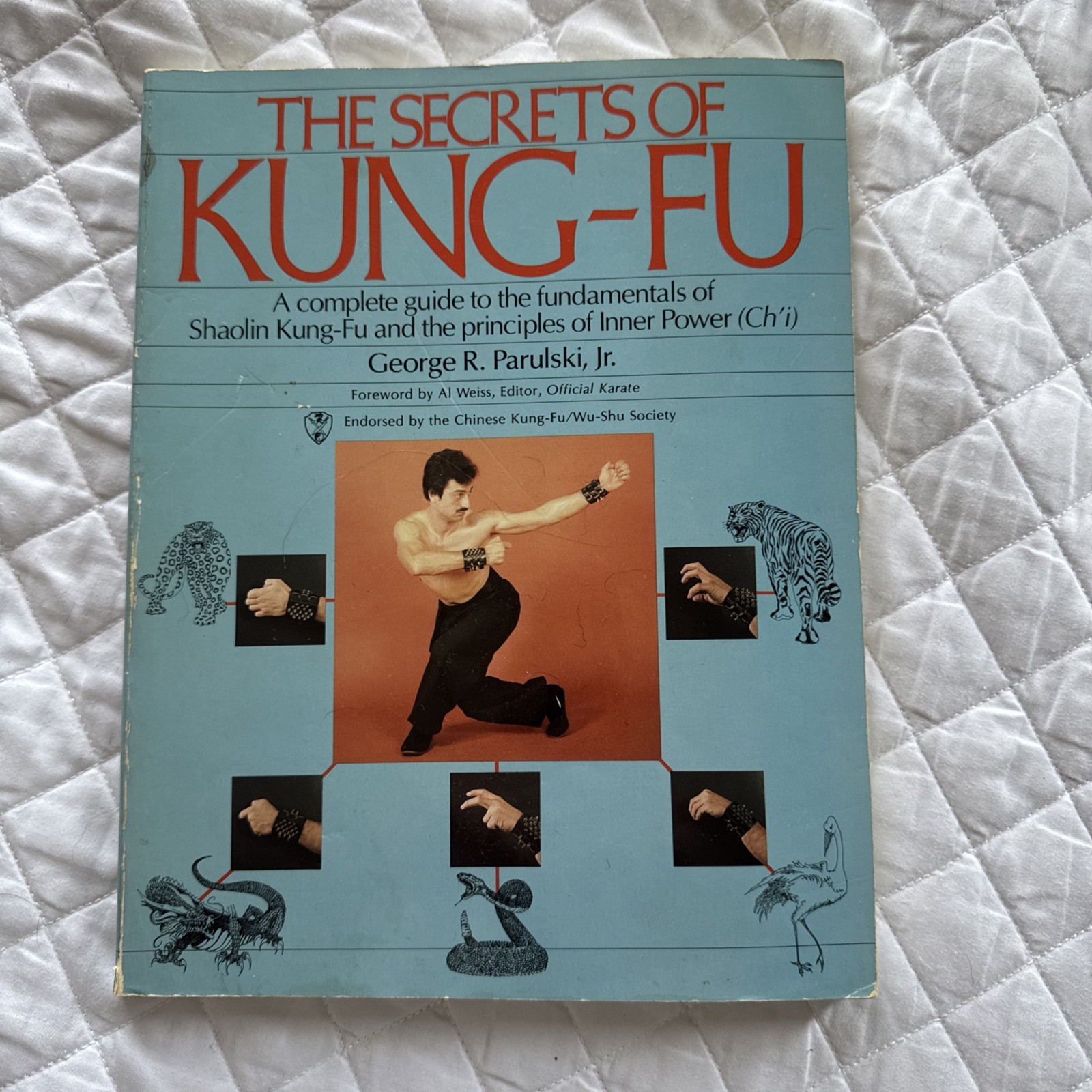RARE 1984 THE SECRETS OF KUNG FU BY GEORGE R. PARULSKI Minor Damage To 2 Pages