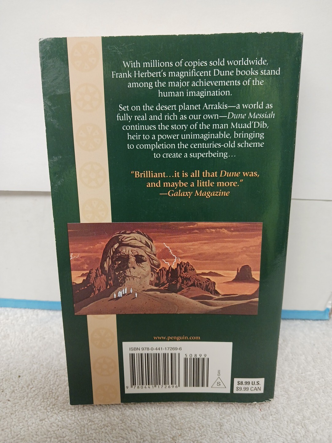 Dune Trilogy Children of Dune Messiah Frank Herbert ACE Books Edition Paperback