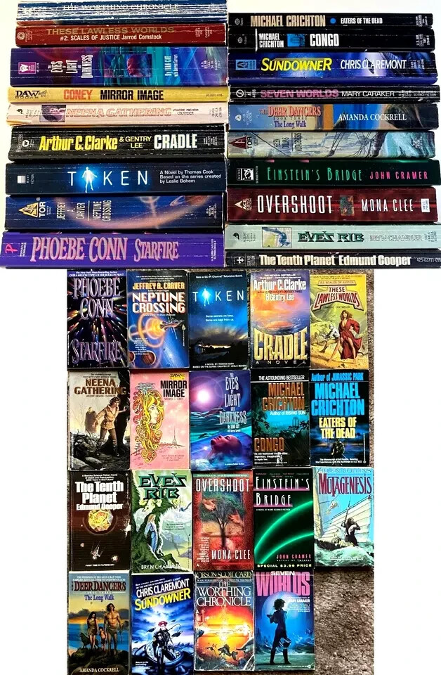 You Pick Paperback SCIENCE FICTION FANTASY Books Frank Herbert Arthur C Clarke