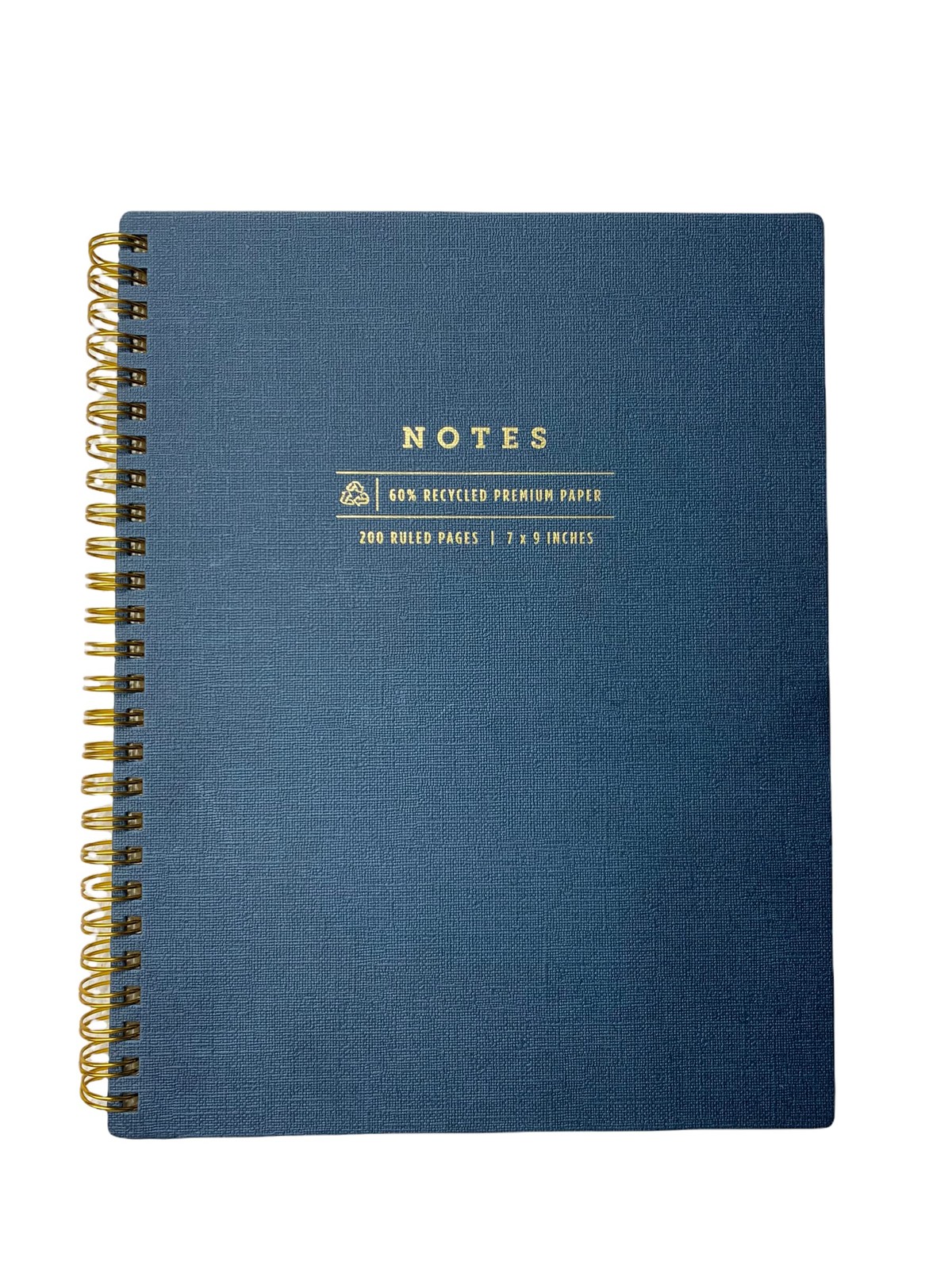 Greenroom Lined Spiral Notes Journal Lined 7″ x 9″ Hardcover / 200 Sheets (N…