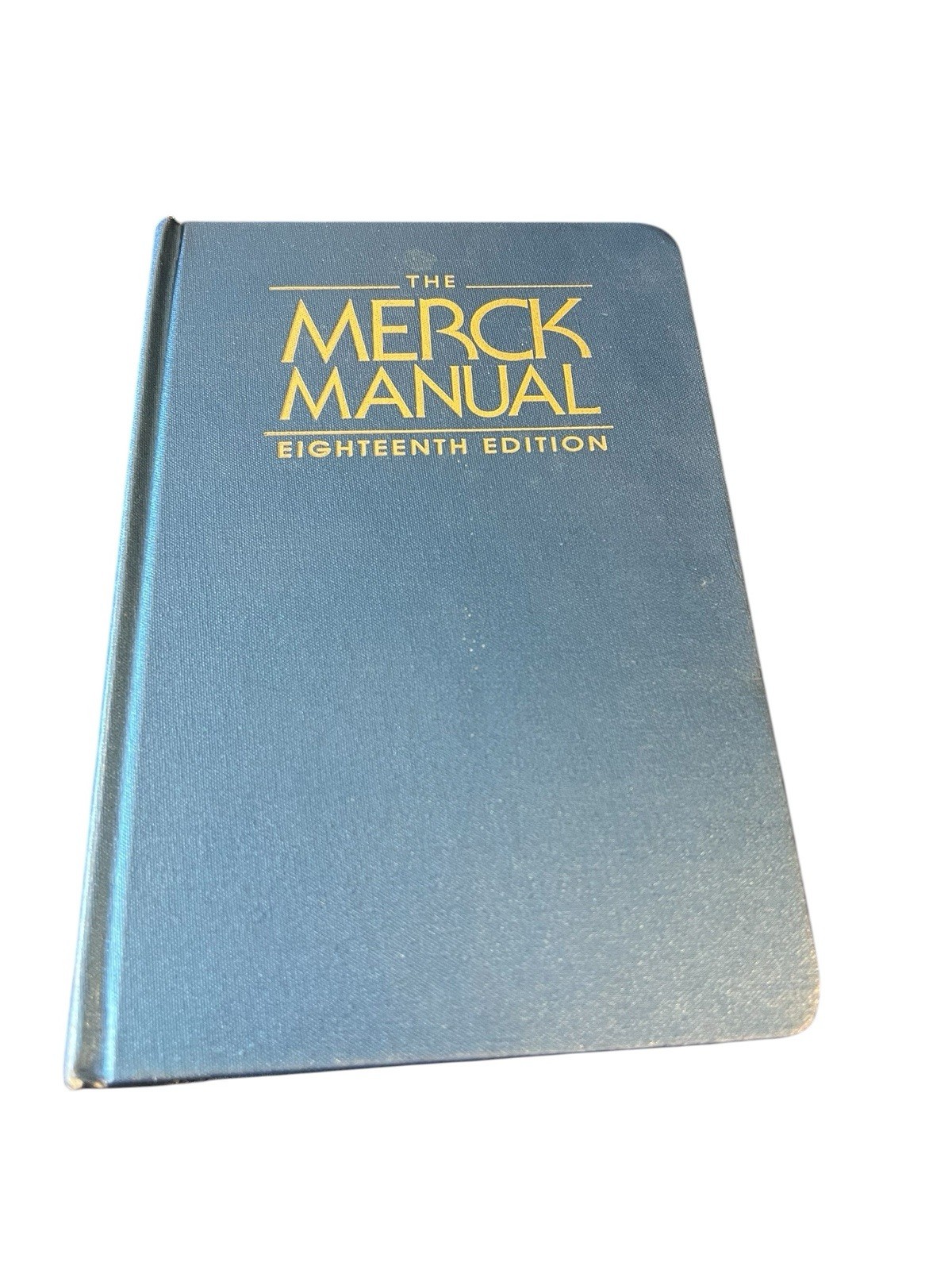 The MERCK MANUAL Eighteenth Edition Hardcover Book 18th Edition Medical Topics
