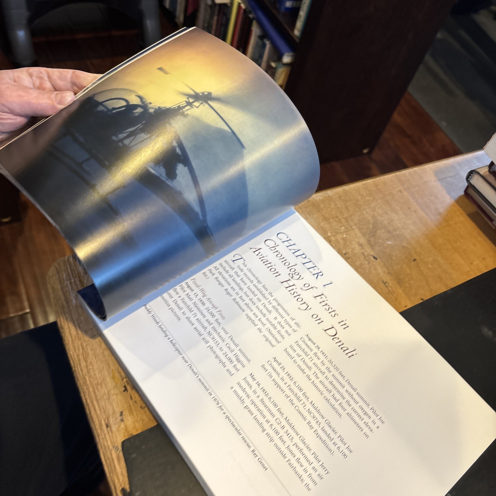 WINGS OVER DENALI : PHOTO HISTORY DENALI Signed Bruce McAllister 2004 pb 1st