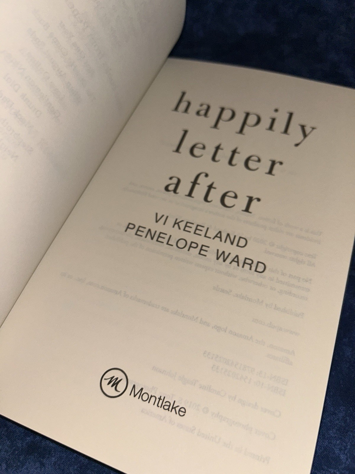 Happily Letter After by Vi Keeland and Penelope Ward (2020, Trade Paperback)
