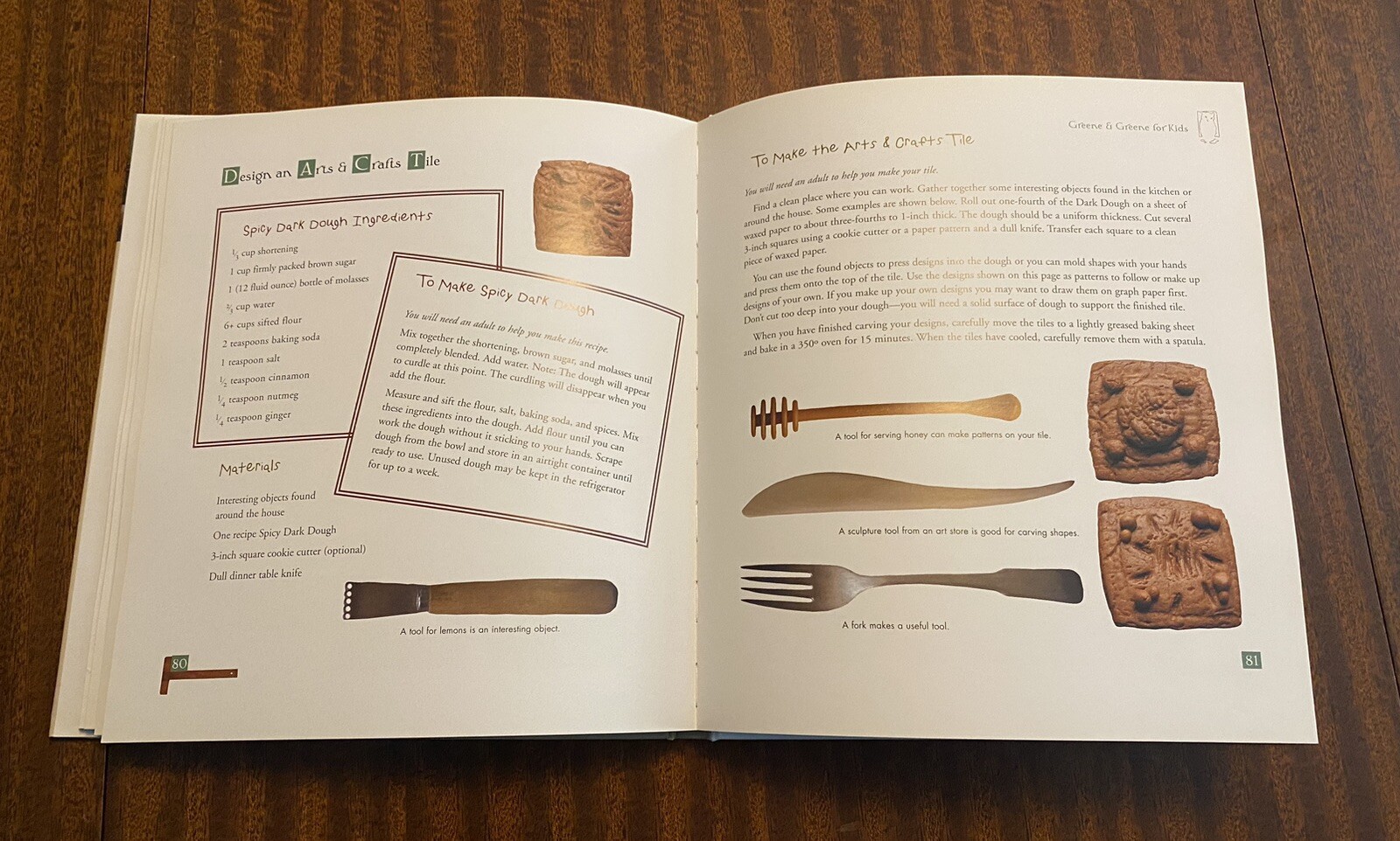 GREENE & GREENE FOR KIDS Thorne-Thomsen ART ARCHITECTURE ACTIVITIES Arts& Crafts