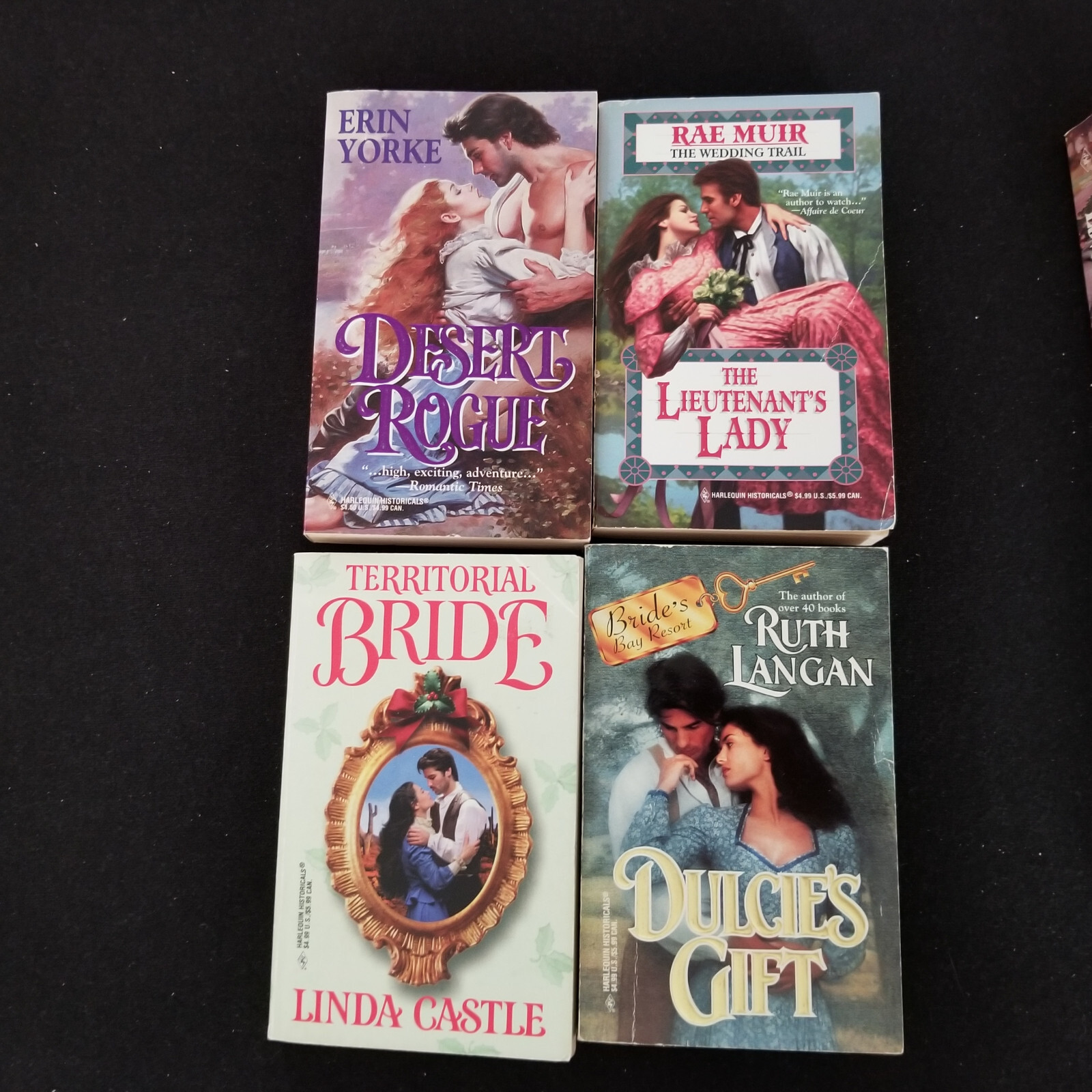 1990’s & 2000’s Harlequin Historical Novels – Lot / Set of 14 Books VG & As New