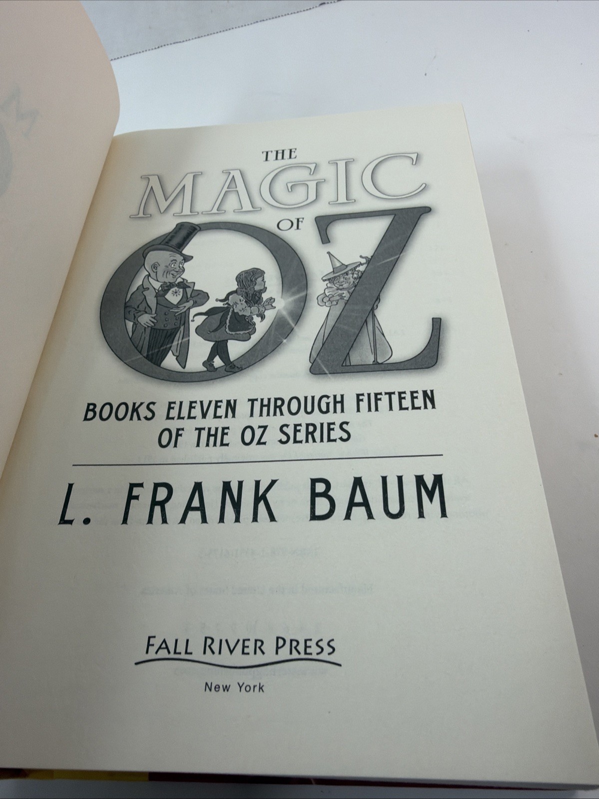 The Wizard of Oz Books 1-15 L. Frank Baum Fall River Press HC DJ 3 Volumes