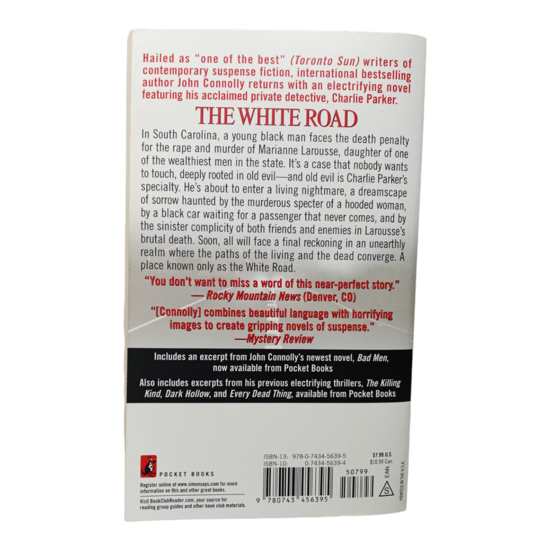 The White Road by John Connolly Book 4 Of The Charlie Parker Series Paperback
