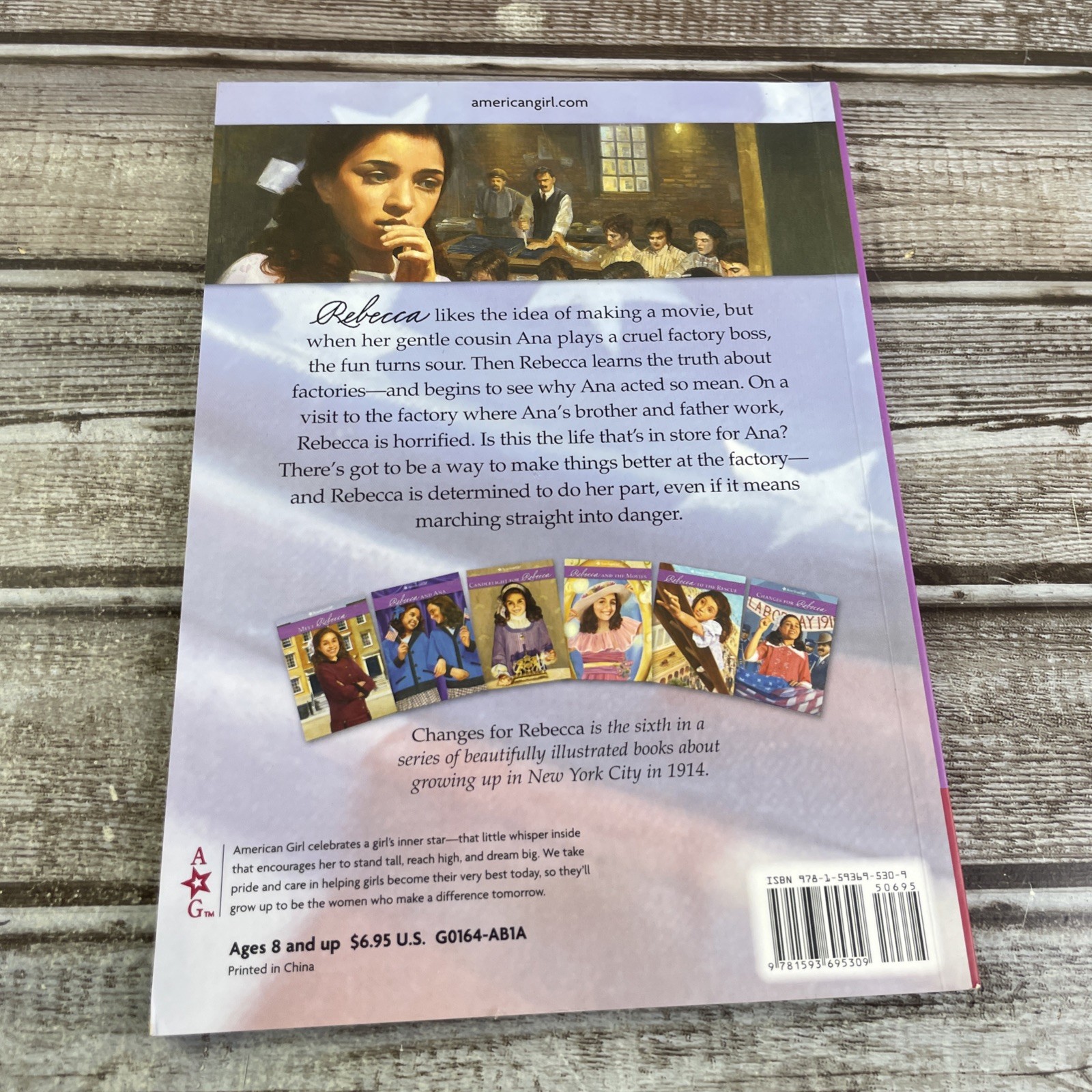 American Girl Rebecca 1914 Boxed Set 6 Paperback Books Jacqueline Dembar Greene