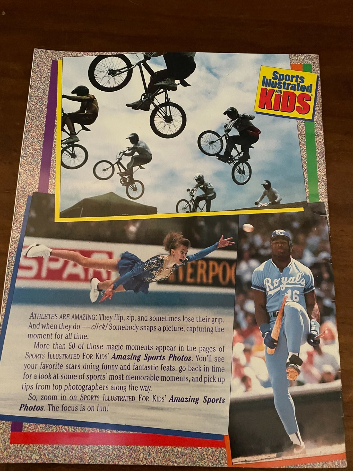 Sports Illustrated for Kids Books Amazing Sports Photos Michael Jordan #476