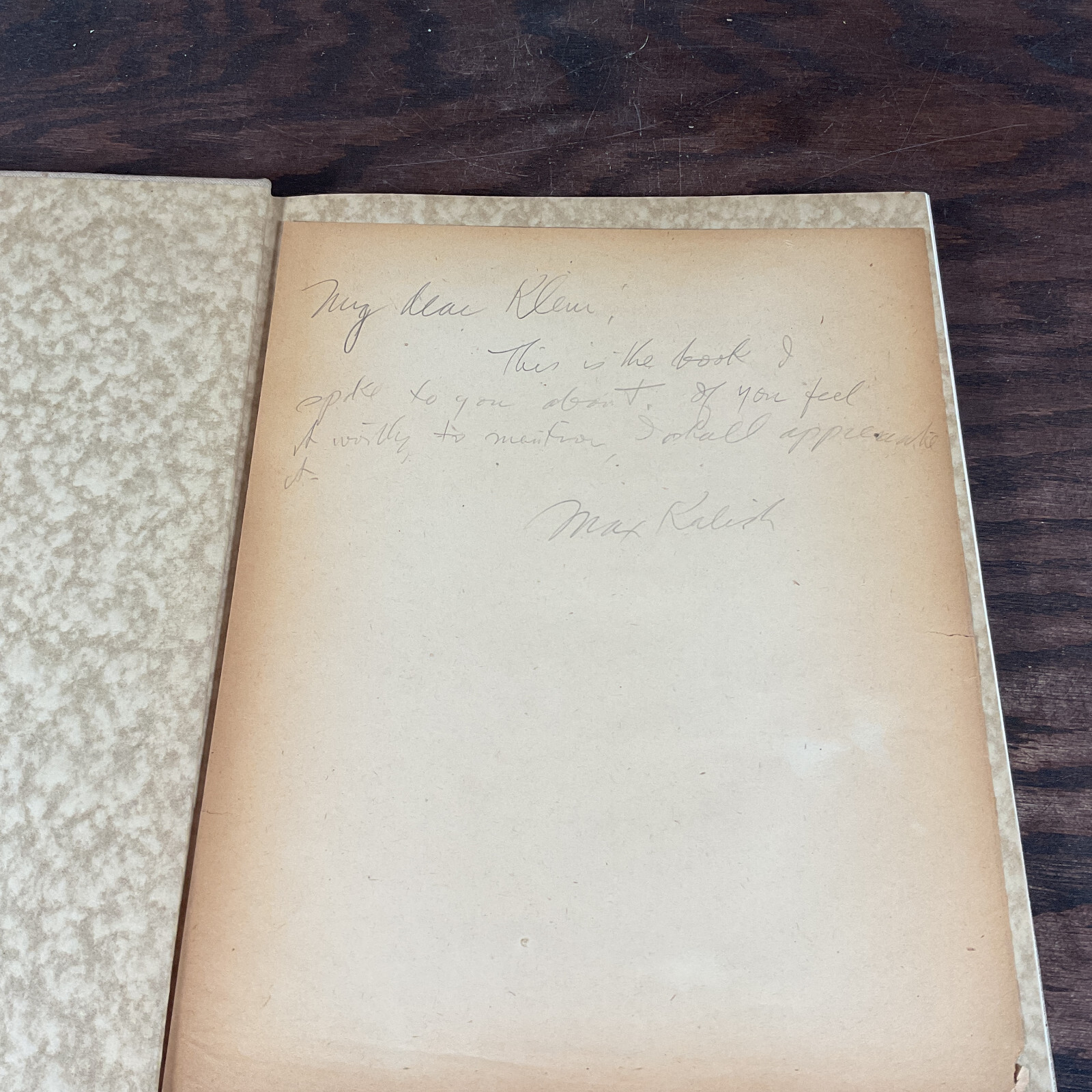 Labor Sculpture (With Inscribed Letter) By Kalish, Max