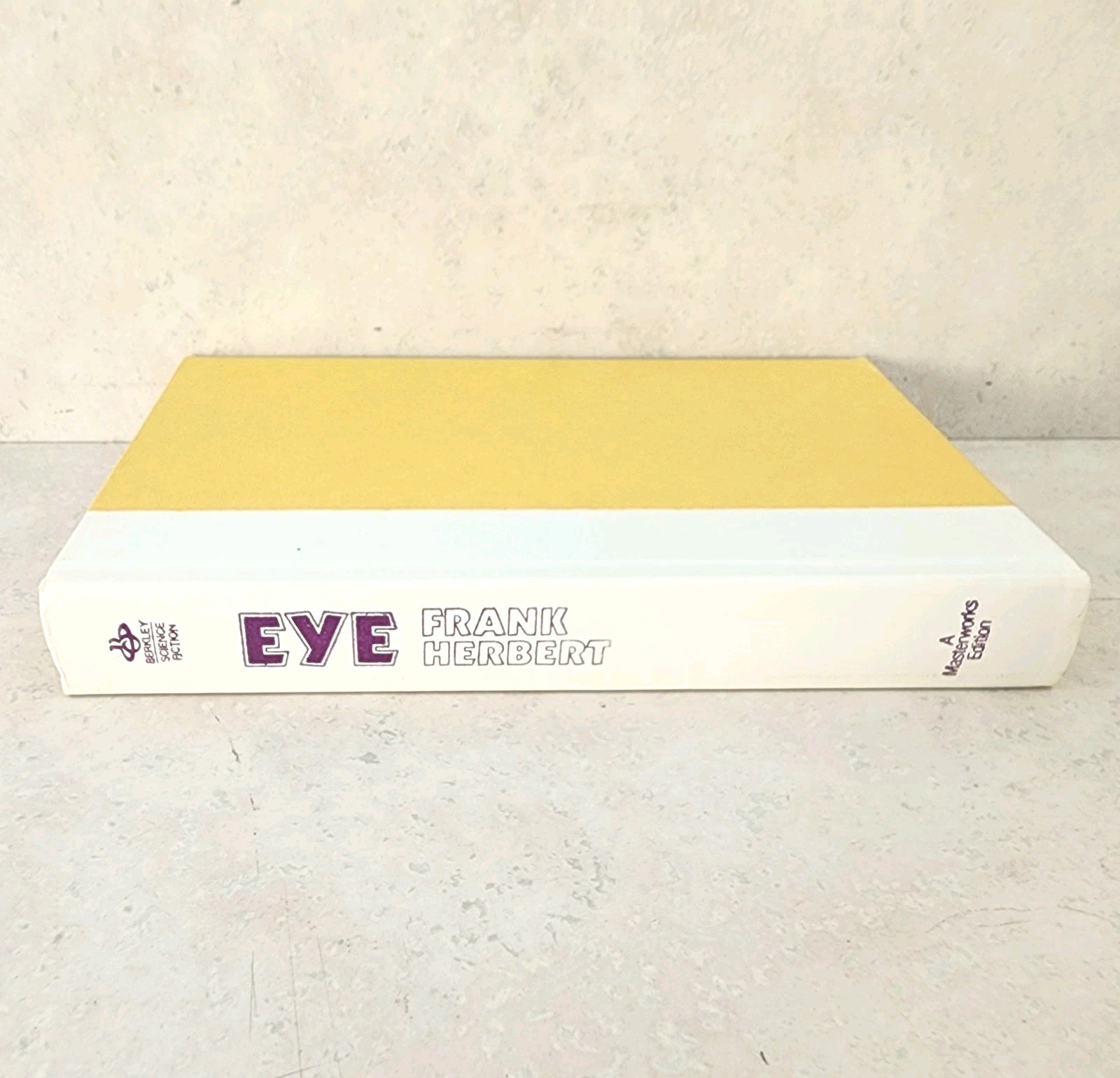 EYE Frank Herbert 1st Book Club Ed 1985 HC Early Printing Jim Burns Art RARE
