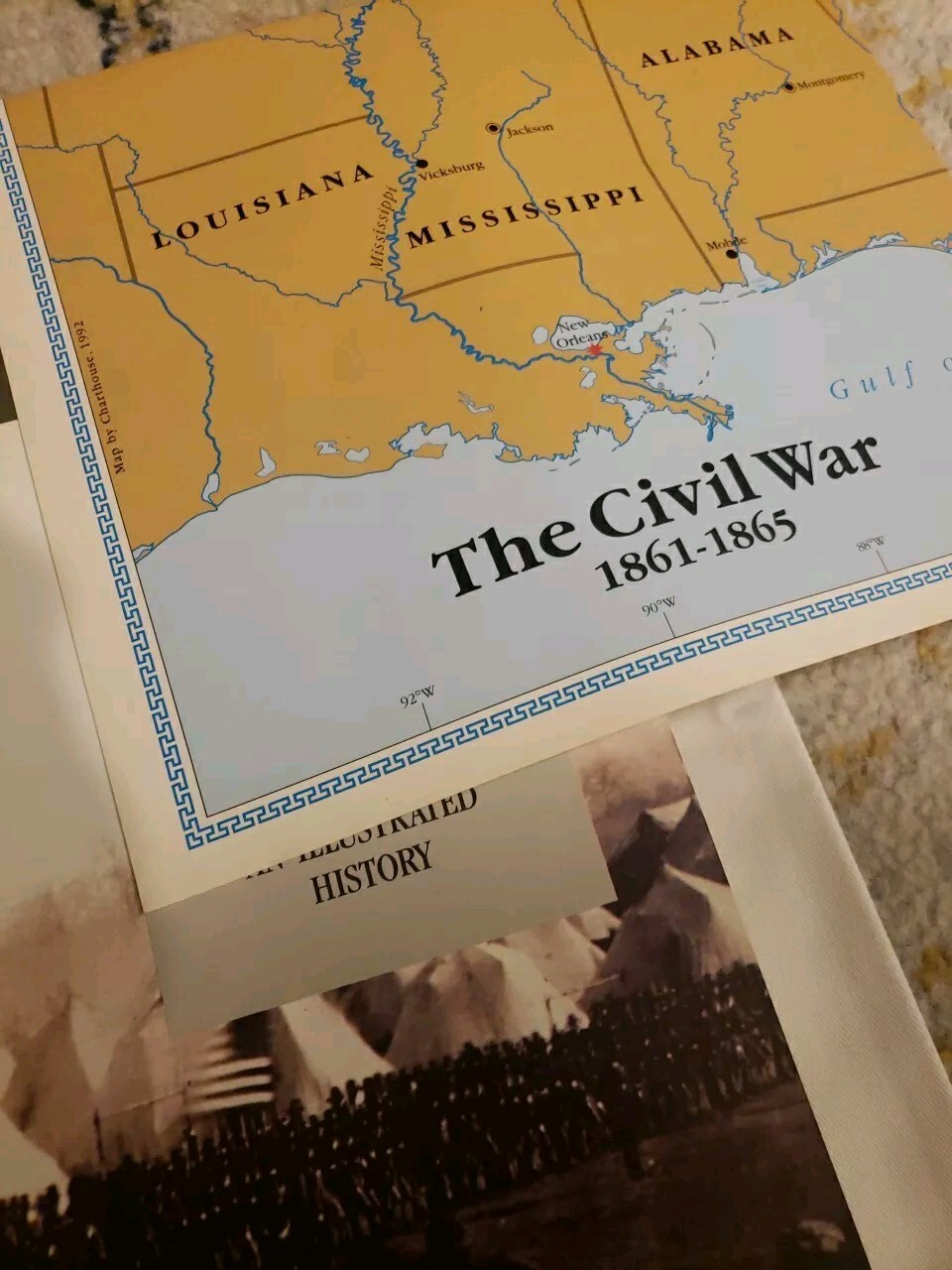 The Civil War An Illustrated History by Ric Burns, G. C. Ward and Ken Burns SC