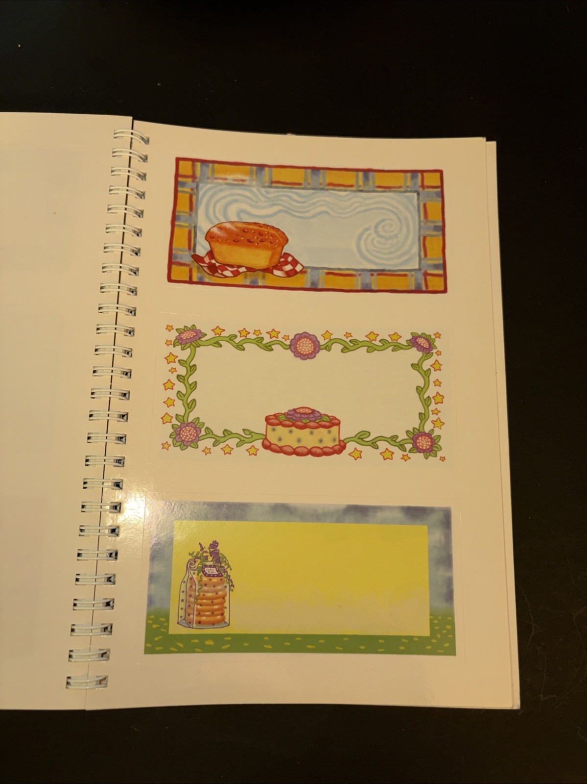 The Big Bake Sale Cookbook Cindy Baker ~ 2005 158 Pages Includes Adhesive Labels